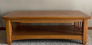 lot 241 image: Wooden Coffee Table