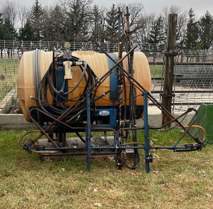 lot 259 image: Broyhill 300 Gallon Three-Point Sprayer with Ace Hydraulic Pump
