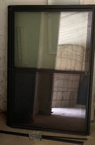 lot 289 image: Four Aluminum Porch Windows 45x65