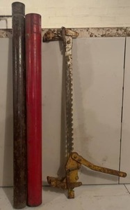 lot 315 image: Two Post Pounders and a Fencing Stretcher