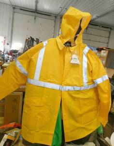SIX 2XL rain suits - hood, jacket, bibs