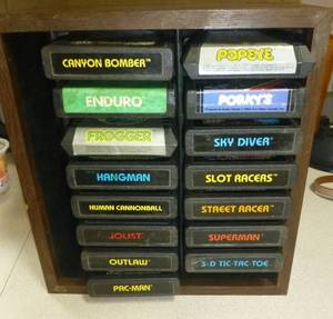 15 vintage Atari games