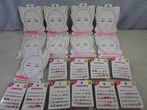 (CS) Assorted Earrings and Headband...