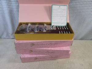 (BS) 3 New 19pc Davelion Calligraph...