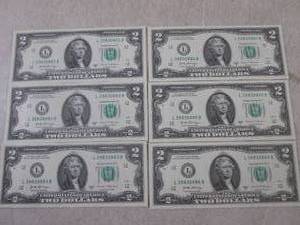 (CNTR) 6 Uncirculated Sequential US...