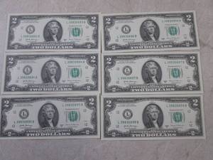 (CNTR) 6 Uncirculated Sequential US...