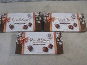 (B-1) 3 Boxes of Russell Stover Mil...