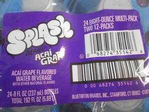 (C-2) Case of 24 Bottles Splash Bla...