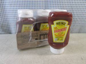 (B-1) 6 Bottles of Heinz Habanero T...