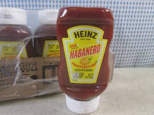 (B-1) 6 Bottles of Heinz Habanero T...