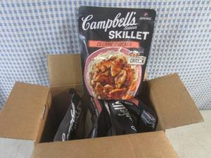 (B-1) 6 Pouches of Campbells Sauce...