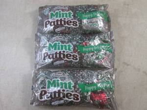 (B-1) 3 Bags of Mint Patties 12oz P...