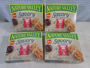 (B-3) 4 Boxes of Nature Valley Savo...