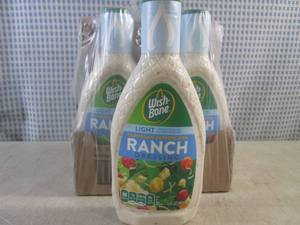 (B-3) 6 Bottles of Wish-Bone Light ...