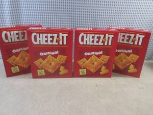 (B-2) 4 Boxes of Cheez-It Original ...