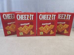 (B-2) 4 Boxes of Cheez-It Original ...
