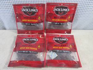 (B-2) 4 Bags of Jack Links Beef Jer...