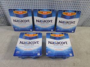 (EC1) 5 Spray Bottles of Nasacort A...