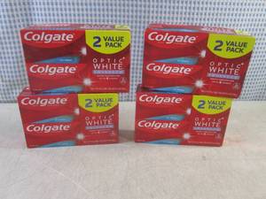 (EC1) 4 - 2pk Colgate Optic White A...