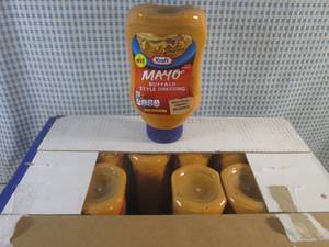(C-2) 12 Bottles of Kraft Mayo Buff...