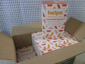 (C-2) 6 Boxes of Helps Organic Tea ...