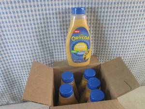 (B-3) 6 Squeeze Bottles of Ortega C...