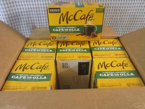 (C-1) 6 Boxes of Keurig McCafe Cafe...