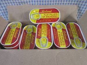 (B-2) Box of 25 Cans Flat Fillets o...