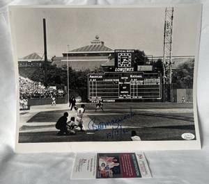 lot 24B image: Bill Mazeroski Signed 11x14 Photo with JSA COA - Pittsburgh Pirates Baseball