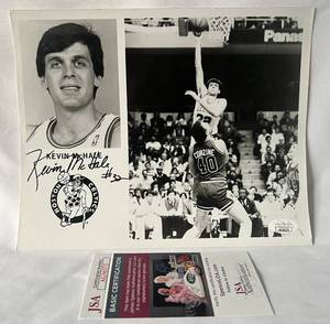 lot 43B image: Kevin McHale Signed 8x10 Photo with JSA COA - Boston Celtics Basketball