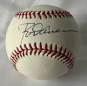 lot 10B image: Rod Carew Signed Rawlings OMLB Selig Baseball with MLB COA - Minnesota Twins