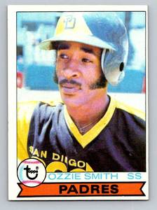 lot 10C image: Ozzie Smith RC 1979 Topps #116 Rookie Vintage Baseball Card