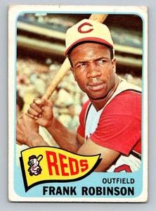 lot 17C image: Frank Robinson 1965 Topps #120 Vintage Baseball Card