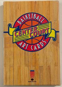 lot 66B image: Limited Edition Center Court Basketball Memorabilia Art Cards Set - 10,000 Hall of Fame