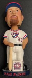 lot 55B image: Mark McGwire Limited Edition 5000 Huntsville Stars Bobblehead - Baseball