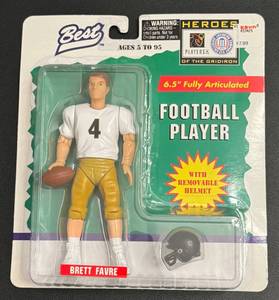 lot 56B image: Brett Favre Rare Figure 6.5 Best Football - Green Bay Packers Minnesota Vikings