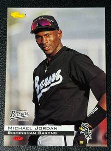lot 87A image: Michael Jordan RC 1994 Classic Baseball #1 Rookie Card