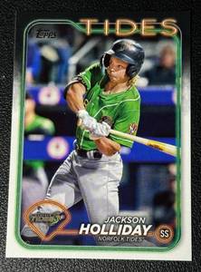 lot 109A image: Jackson Holliday RC 2024 Topps #PD-27 Pro Debut Rookie Baseball Card