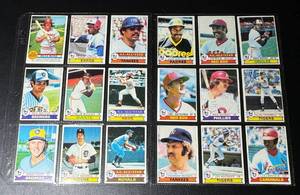 lot 43C image: 1979 Topps Baseball 18 Card VIntage Star Lot - Rose, Jackson, Molitor, Yount, Bench, Brett, Dawson, McCovey, Winfield, Yaz, Schmidy, Murray, Munson and More
