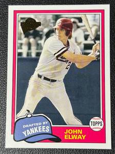 lot 178A image: John Elway 2003 Topps All-Time Fan Favorites #15 Baseball Card