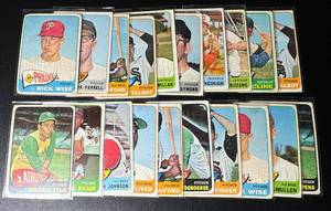 lot 192A image: 1965 Topps 20 Card Vintage Baseball Lot