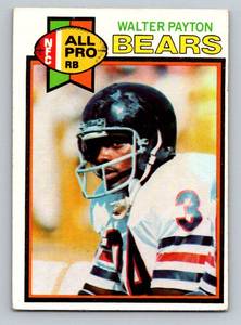 lot 45E image: Walter Payton 1979 Topps #480 Vintage Football Card