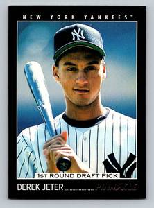 lot 50D image: Derek Jeter RC 1993 Pinnacle #457 Rookie Baseball Card