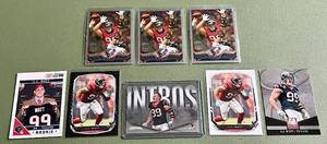 lot 117 image: JJ Watt 8 Card Football Lot