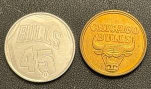 lot 16 image: Michael Jordan 2 Coin Lot - Basketball