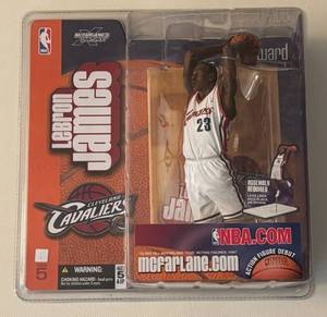 lot 18 image: LeBron James McFarlane Basketball Figure