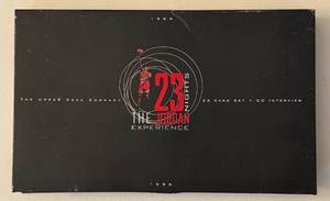 lot 14 image: The Jordan Experience 23 Card and CD Set - Michael Jordan Basketball