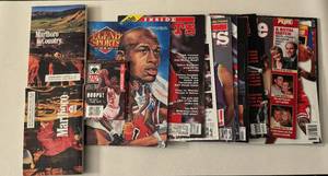 lot 35 image: Michael Jordan Large Lot of Misc Publications  Magazines - Basketball