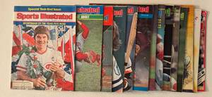 lot 44 image: 14 Sports Illustrated Magazines - ALL BIG STARS