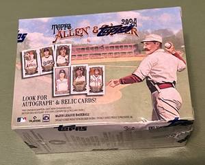 lot 54 image: 2024 Topps Allen & Ginter Baseball Blaster Box
